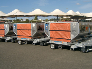 Cargo pallet dollyr