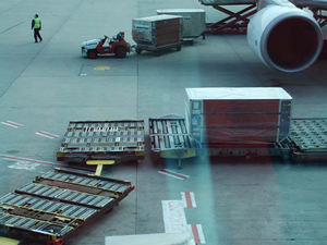 Cargo pallet dollyr