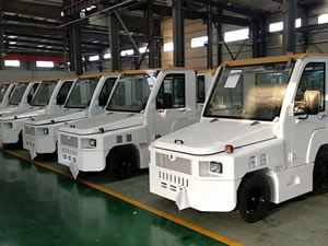 Línea de producción del tractor de remolque de equipaje autopropulsado