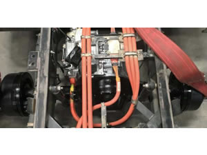 Eje trasero eléctrico (Puente integrado)