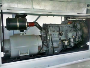 Motor DEUTZ y generador LanZhou